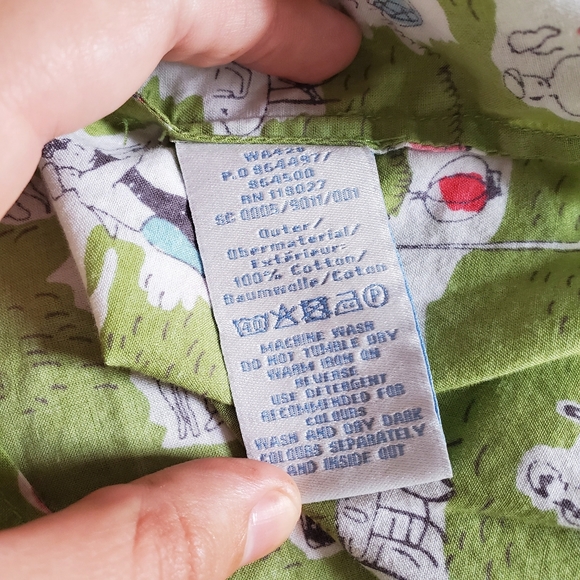 BODEN Printed Sleeveless Button Down Shirt 6 - Picture 6 of 7